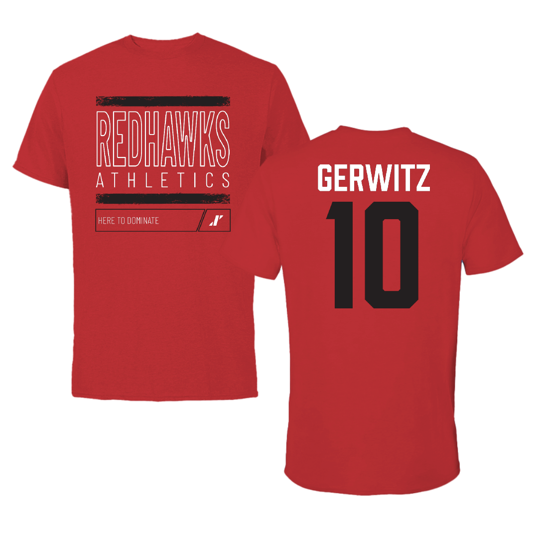 Southeast Missouri State University Softball Red Dominate Tee - #10 Tatum Gerwitz