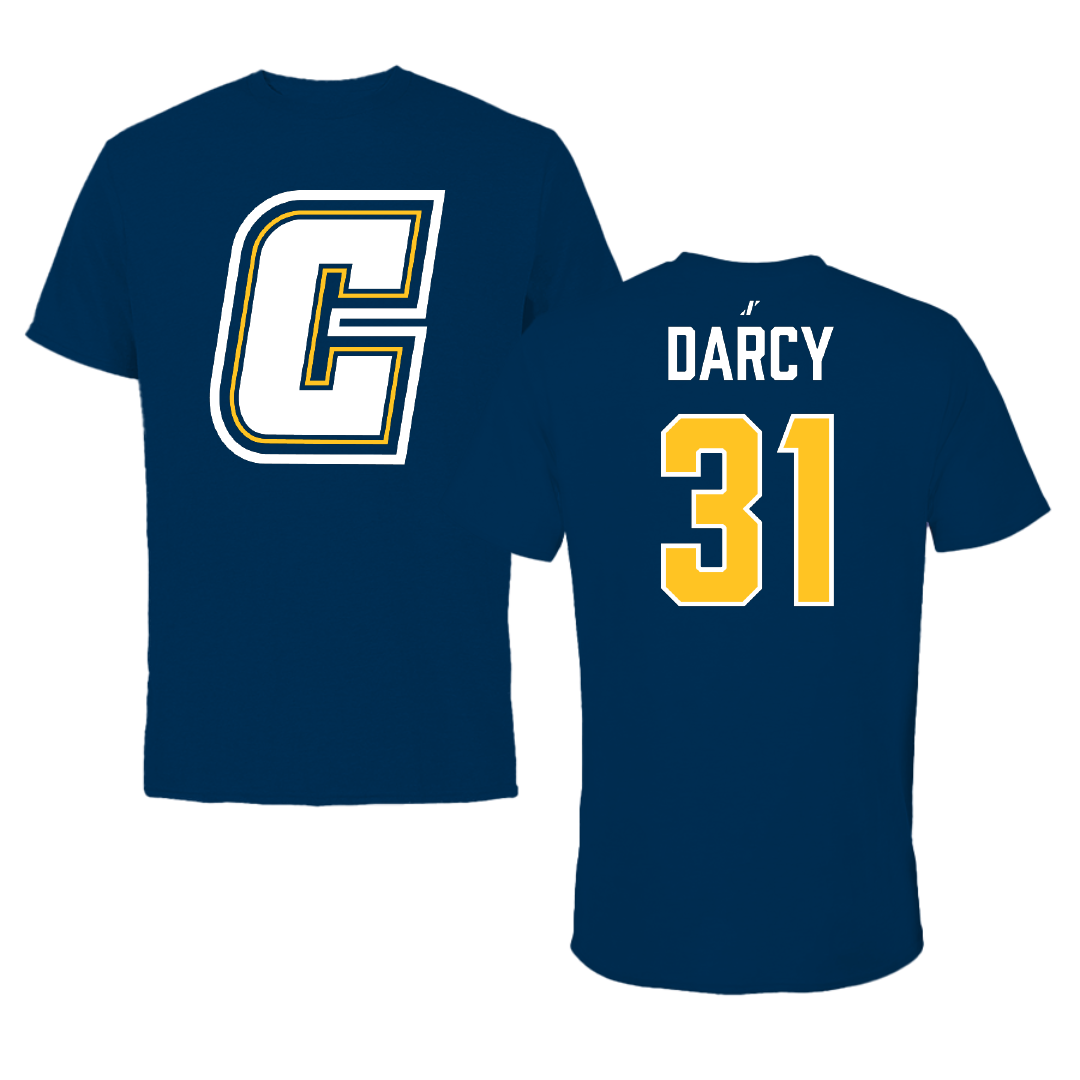 Coker University Lacrosse (W) Navy Tee - #31 Kylee Darcy