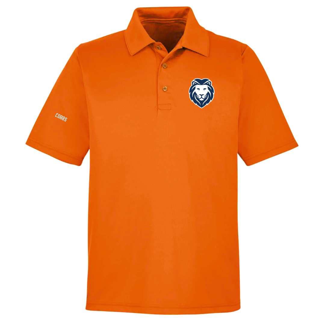 Wallace State Community College Golf (M) Orange Polo - Kaden Cobbs