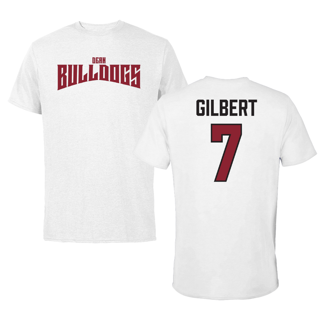 Dean College Field Hockey White Classic Tee - #7 Madison Gilbert