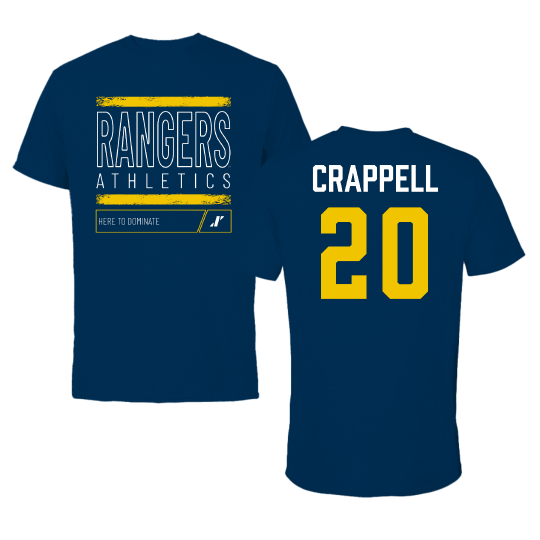 Regis University (Colorado) Softball Navy Dominate Tee - #20 Hallie Crappell