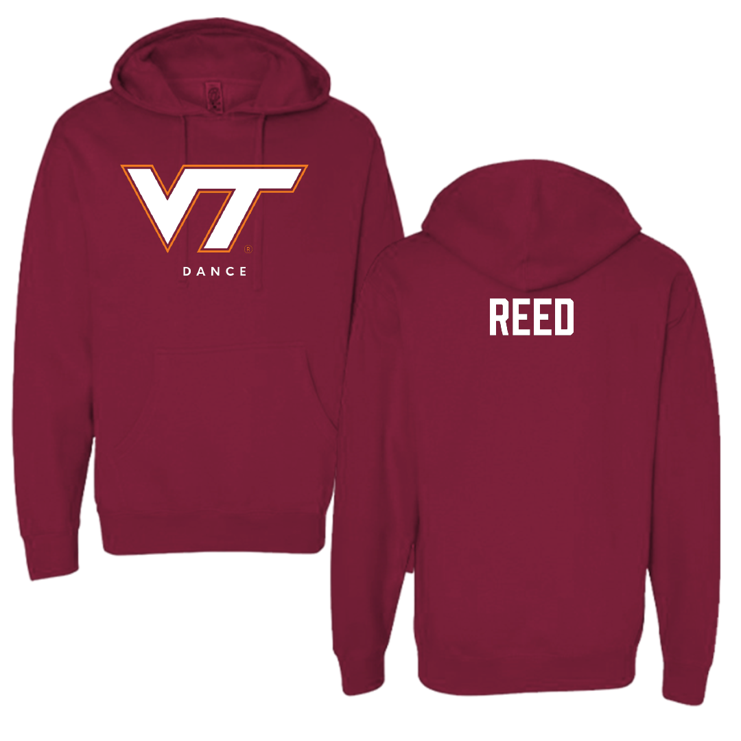 Virginia Tech Dance Maroon Hoodie - Kelli Reed