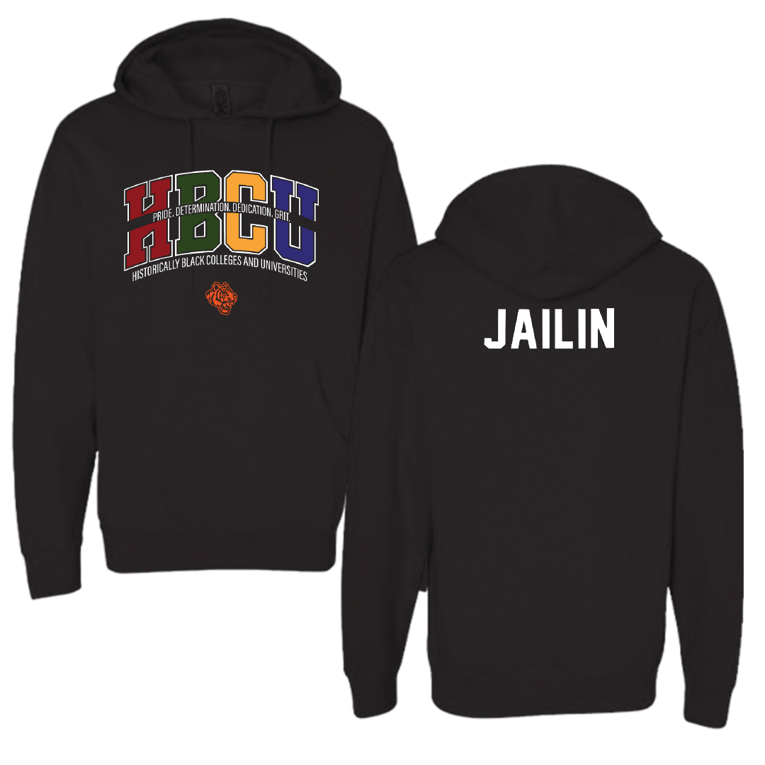 Savannah State University Cheer Black HBCU Hoodie - Johnson Jailin