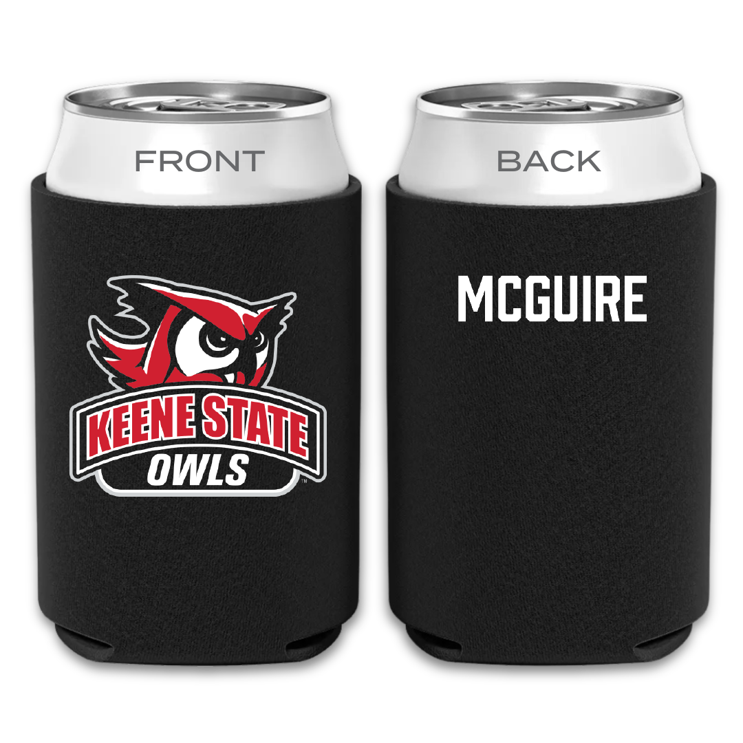 Keene State College TF and XC Black Can Cooler - Colleen McGuire