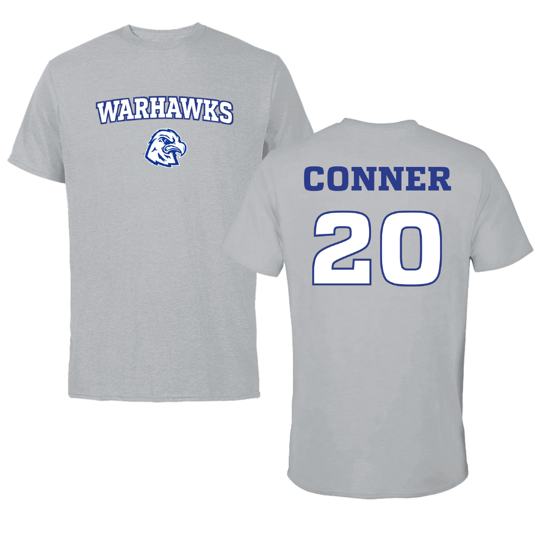 Calhoun Community College Baseball Sport Gray Tee - #20 Hudson Conner