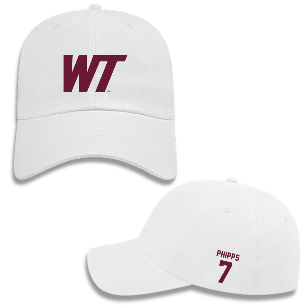 West Texas A&M University Football White Hat - #7 Zach Phipps