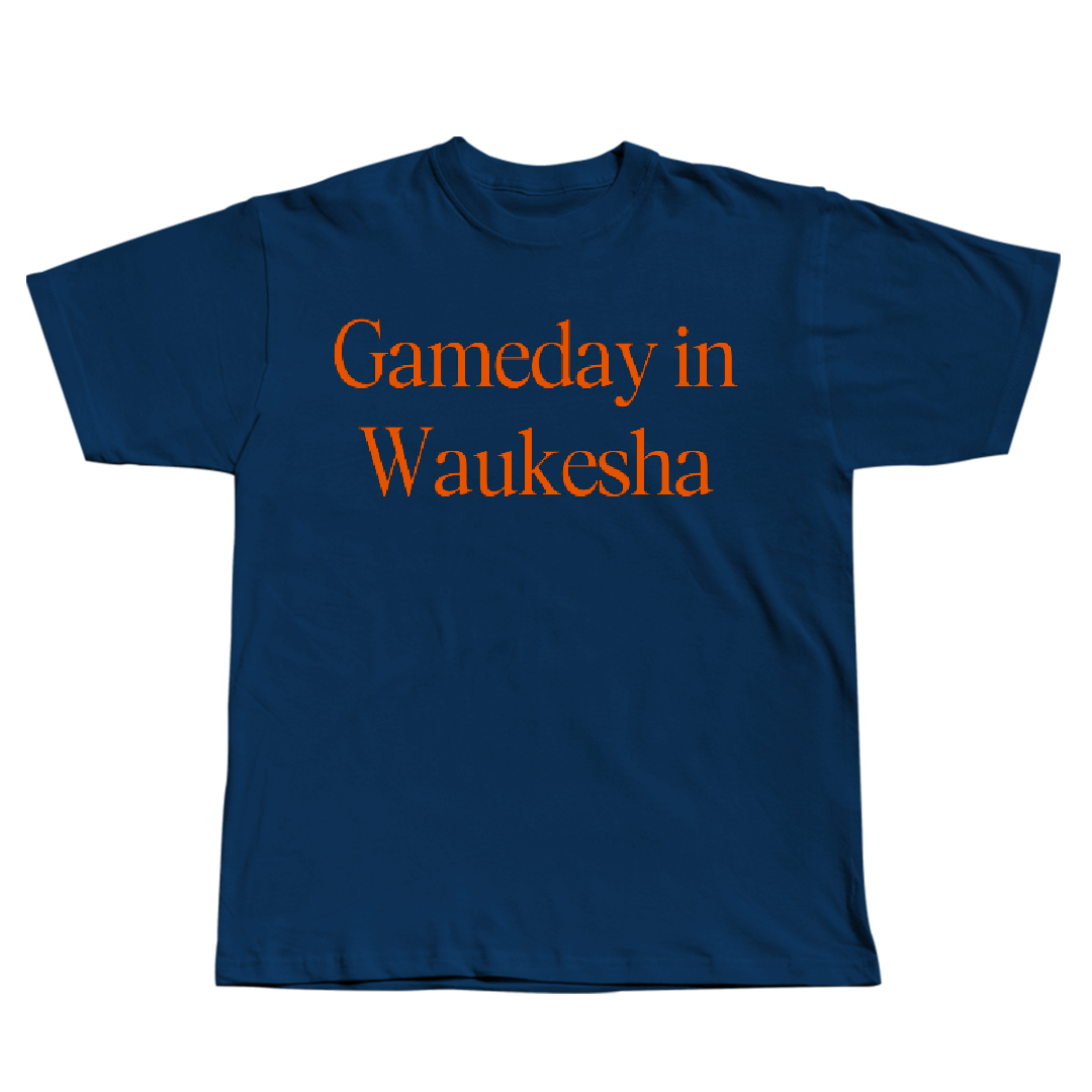 Carroll University Swimming & Diving Navy Gameday Tee - Anna Clare Miller
