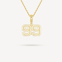 Gold Presidents Pendant and Chain - #99 Kefa Pereira