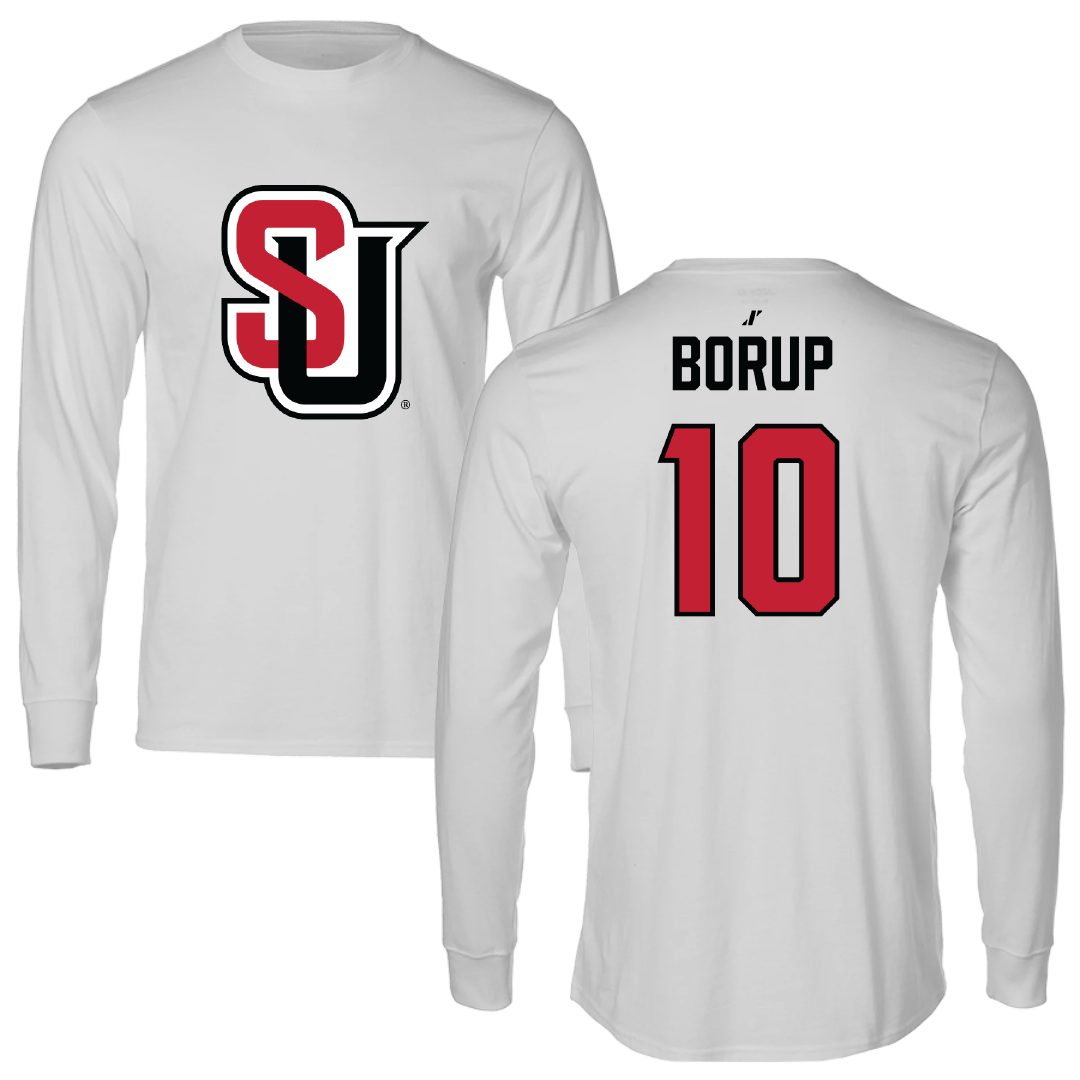 Seattle University Softball Light Gray Long Sleeve - #10 Audrey Borup
