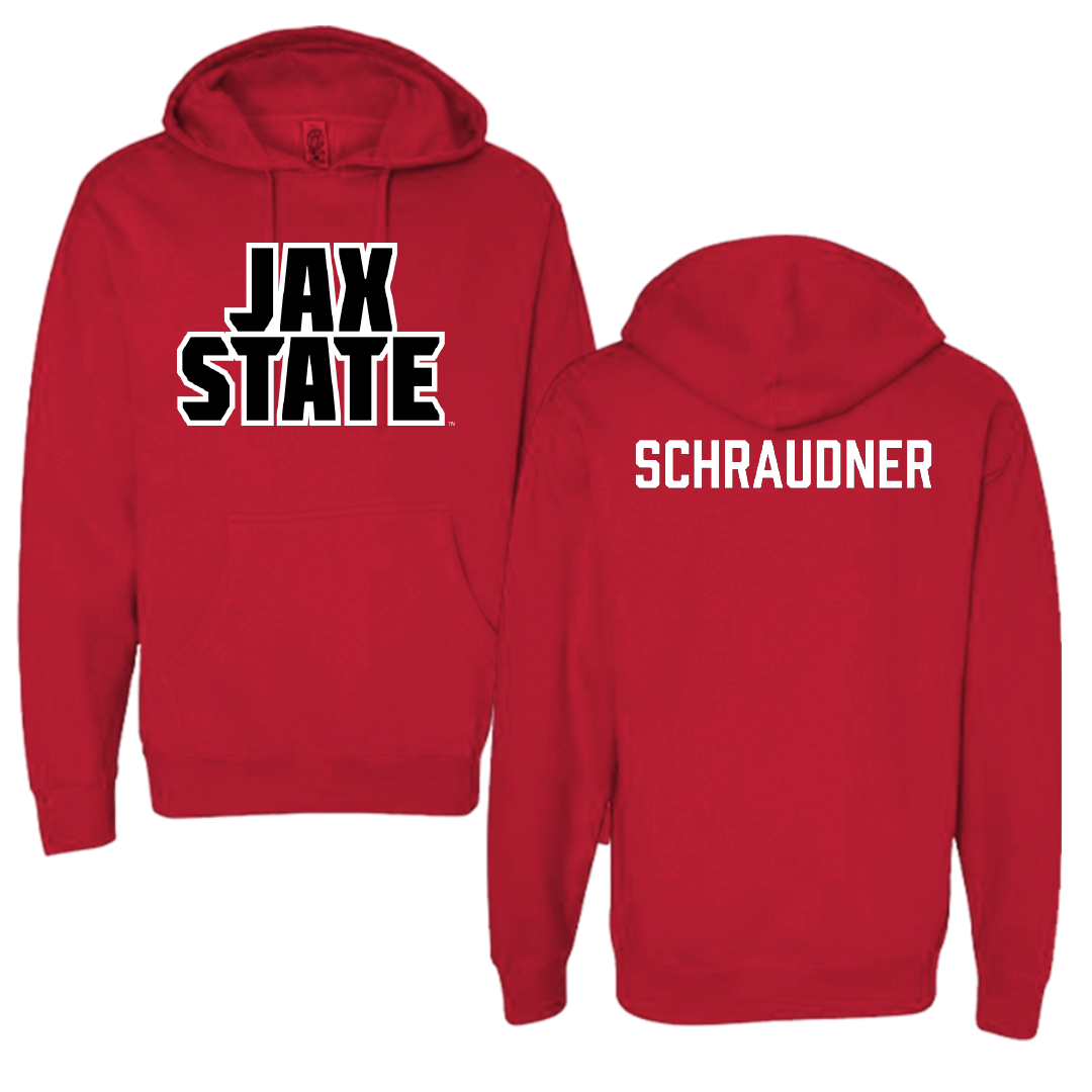 Jacksonville State University TF and XC Red Hoodie - Trinity Schraudner