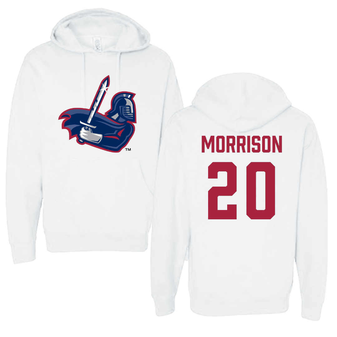 Sterling College Baseball White Hoodie - #20 Julian Morrison