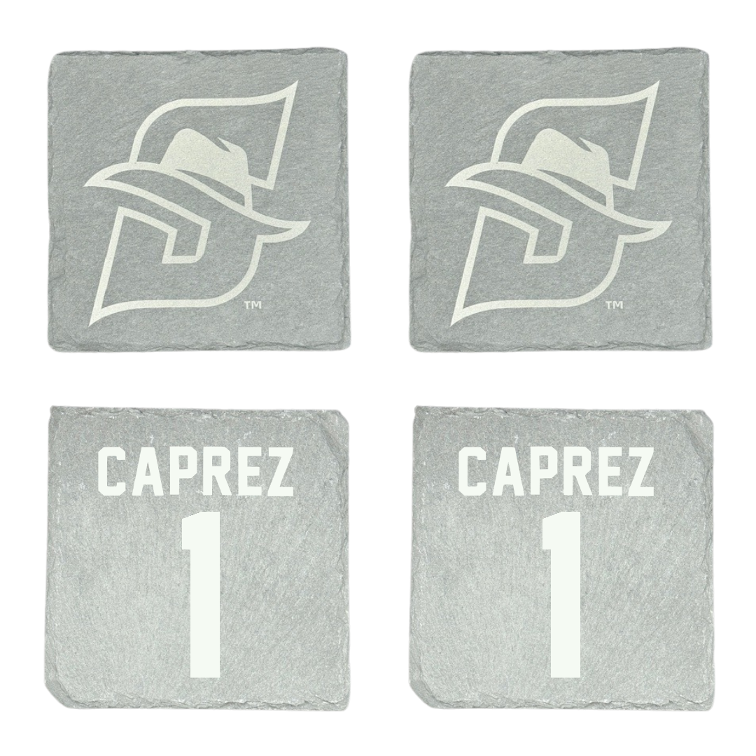 Stetson University Soccer (W) Stone Coaster (4 Pack)  - #1 Mackenzie Caprez