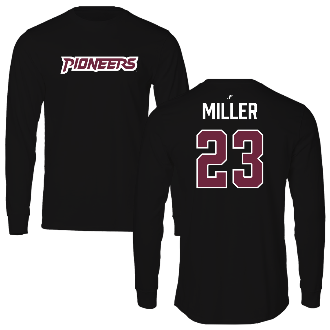 Texas Woman's University STUNT Black Long Sleeve - #23 Jamiyah Miller