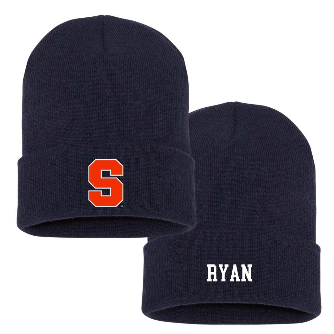 Syracuse University Lacrosse (M) Navy Beanie - #4 Cam Ryan