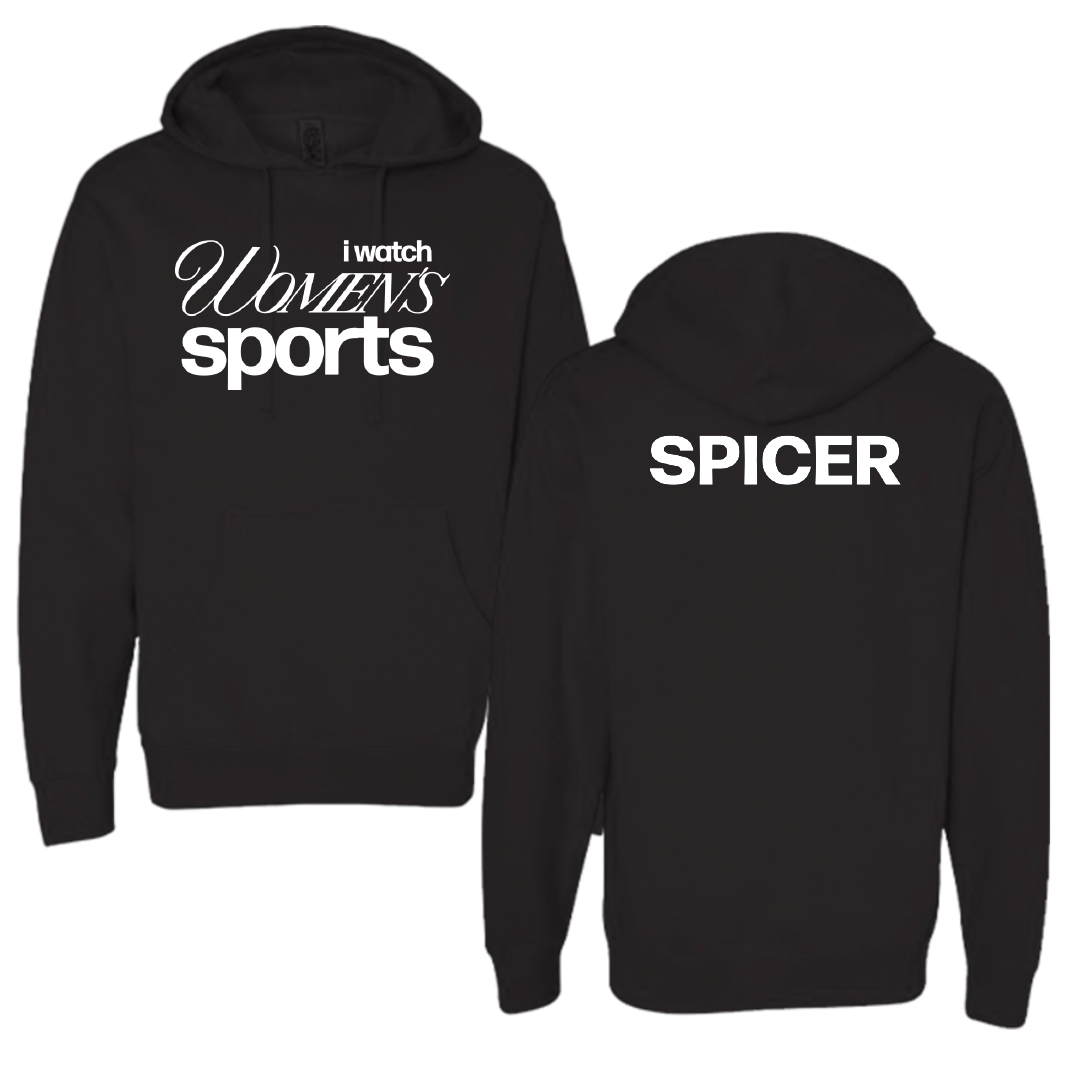 Mississippi State University TF and XC Black WHM Hoodie - Chanice Spicer