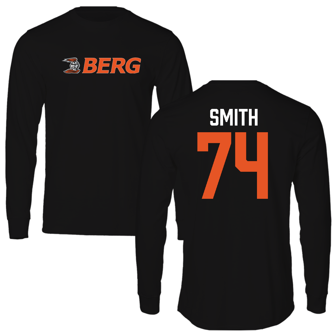 Heidelberg University Football Black Long Sleeve - #74 Mitchell Smith