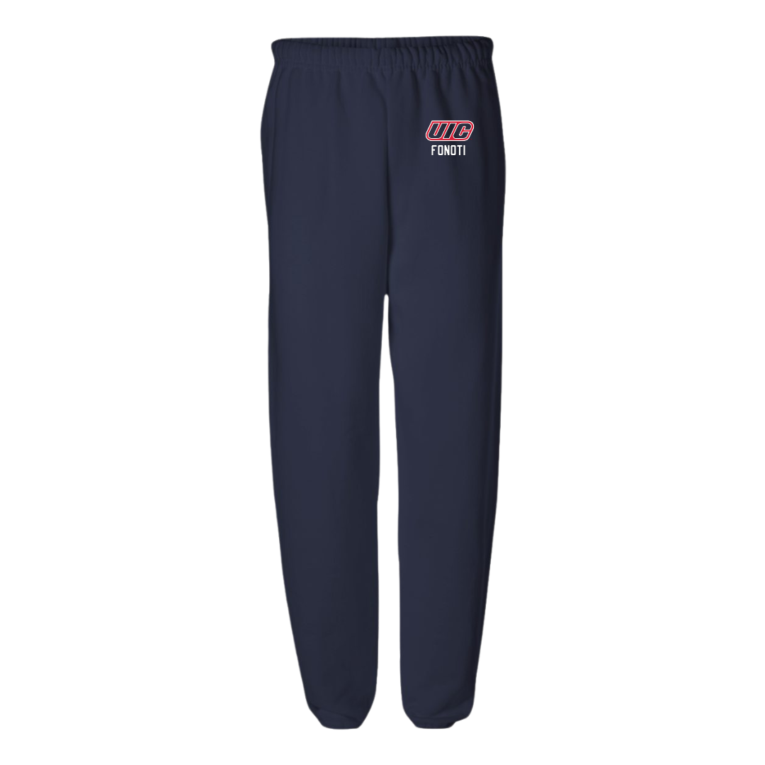 UIC Softball Navy Sweatpants - #11 Atinaeleila Fonoti