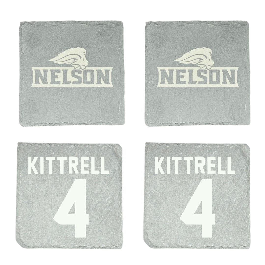Nelson University Softball Stone Coaster (4 Pack)  - #4 Parker Kittrell