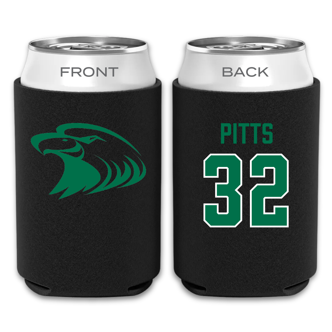 Central Methodist University Basketball (M) Black Can Cooler - #32 Jackson Pitts