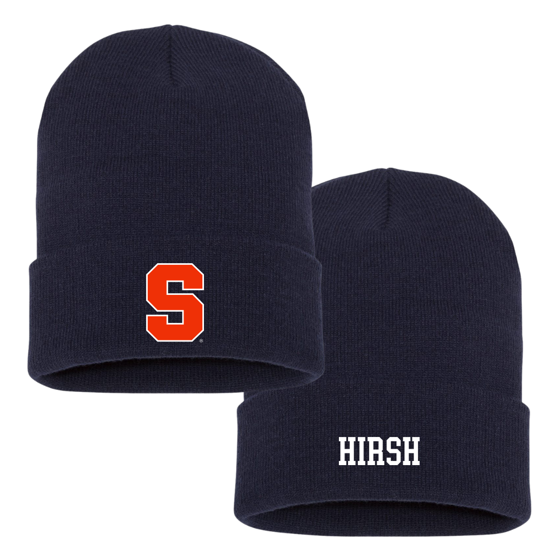 Syracuse University Ice Hockey (W) Navy Beanie - #5 Jamison Hirsh