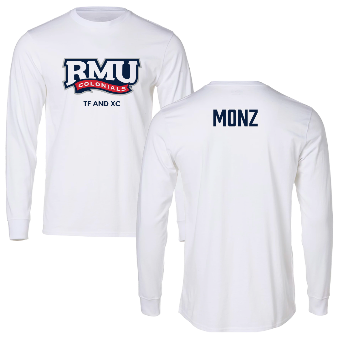 Robert Morris University TF and XC White Long Sleeve - Dea Monz