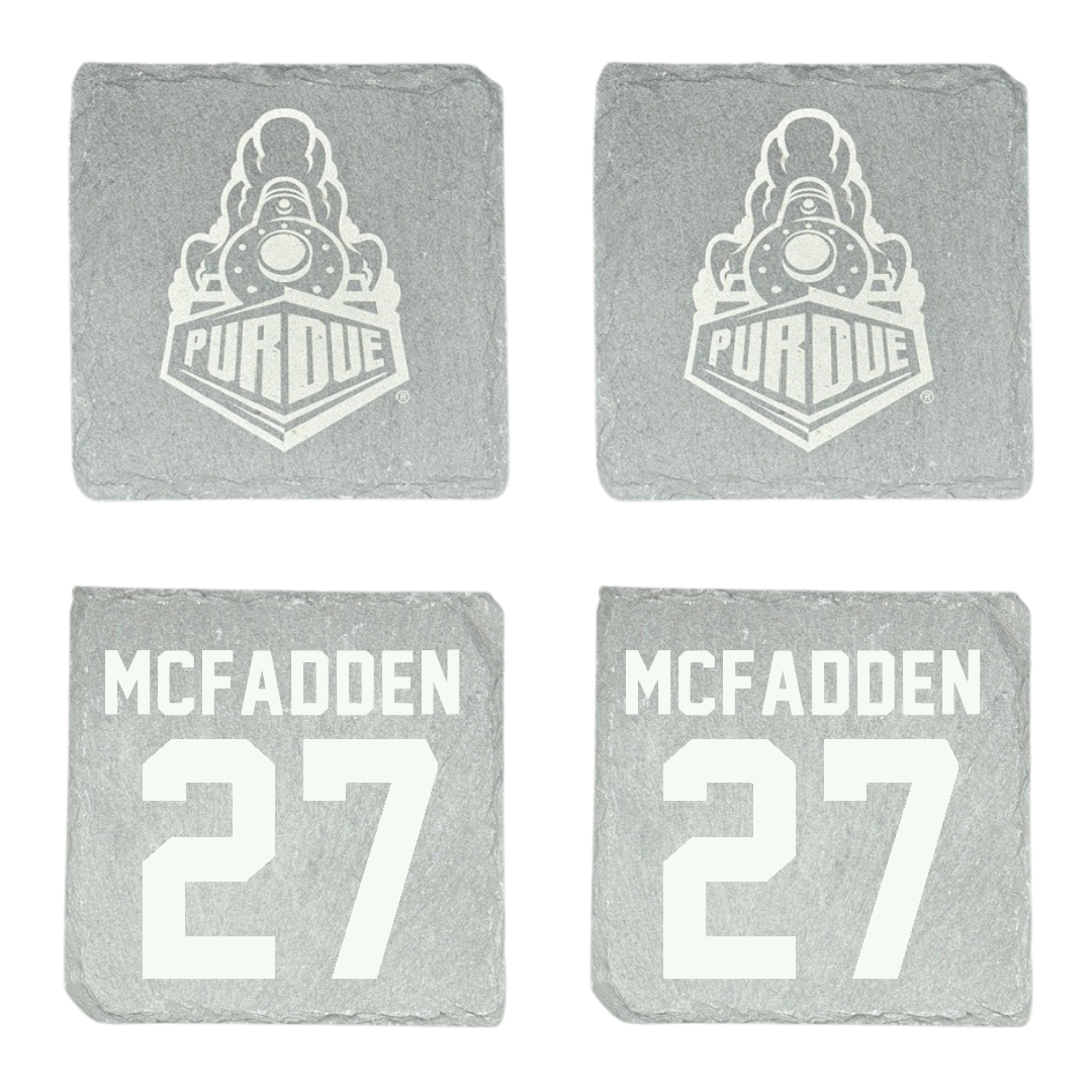 Purdue University Softball Stone Coaster (4 Pack)  - #27 Olivia McFadden