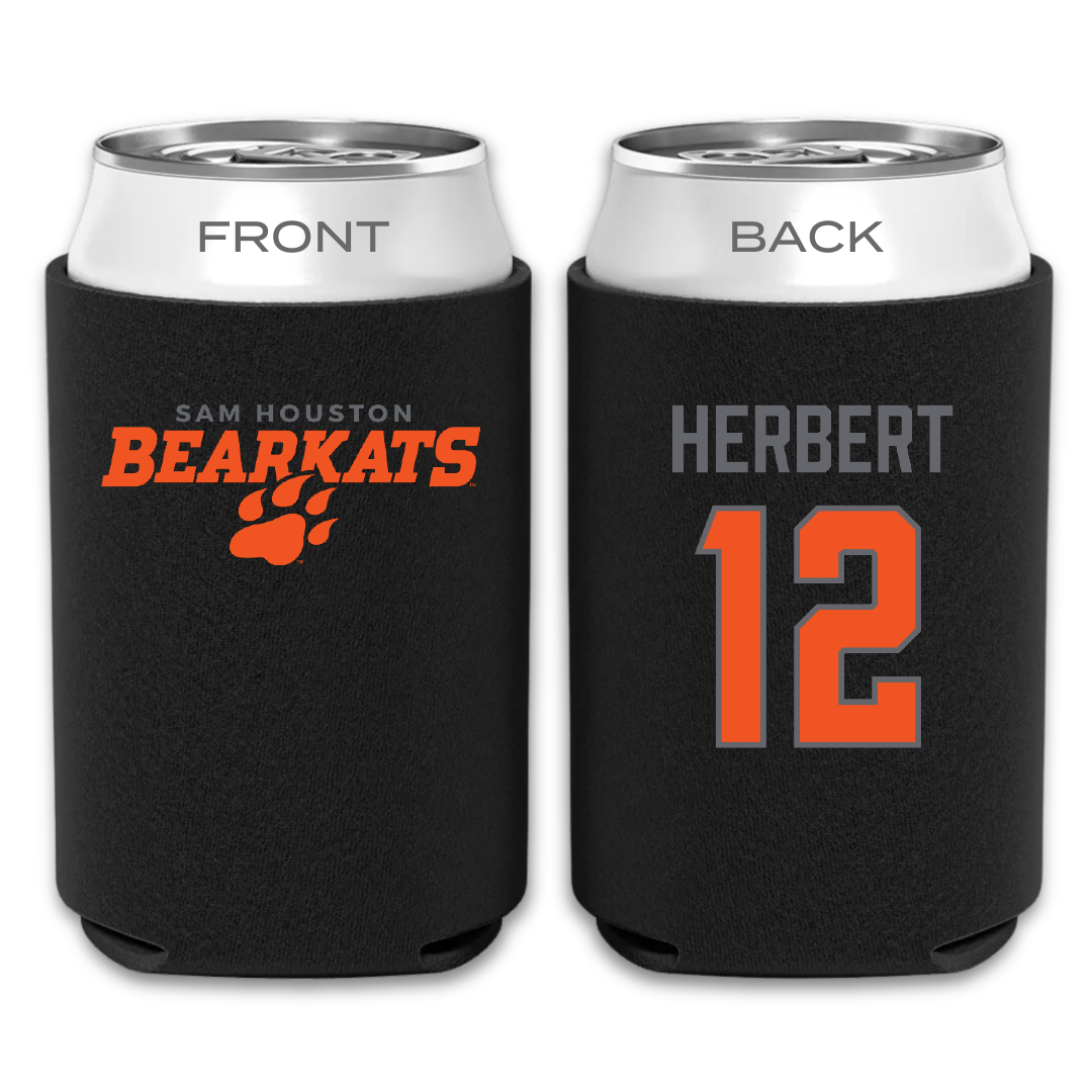 Sam Houston State University Soccer Black Can Cooler - #12 Siera Herbert