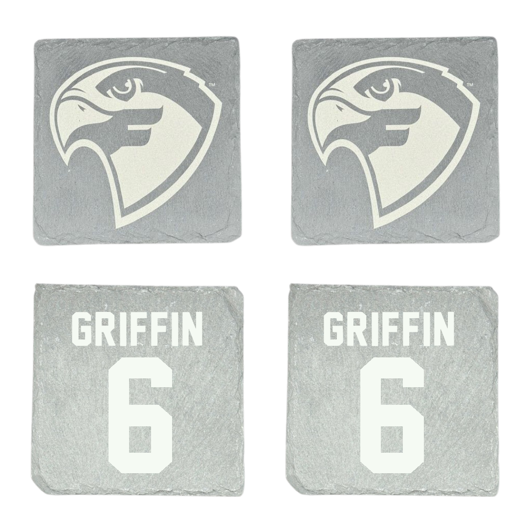 Fairmont State University Acrobatics & Tumbling Stone Coaster (4 Pack)  - #6 Emma Griffin