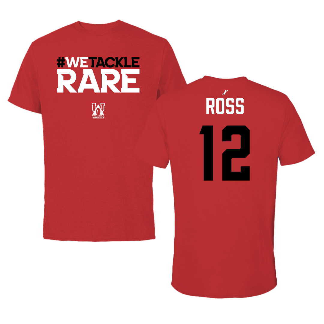 Lacrosse (W) Red Uplifting Athletes Tee - #12 Brooke Ross