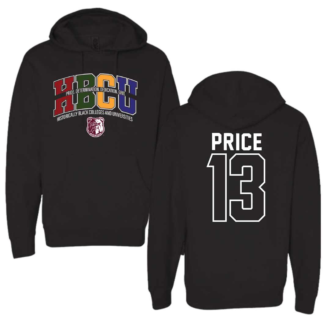 Alabama A&M University Volleyball Black HBCU Hoodie - #13 Laela Price