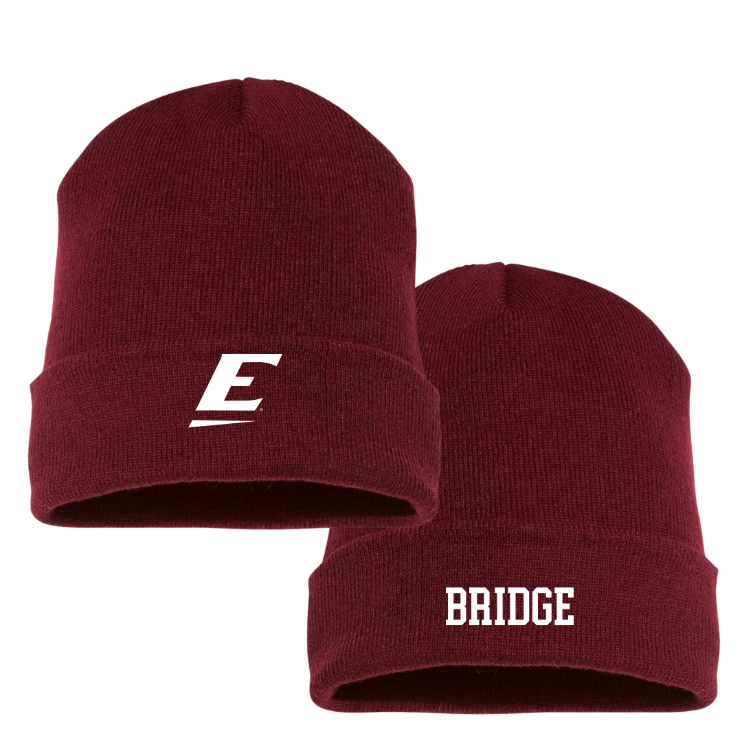 Eastern Kentucky University TF and XC Maroon Beanie - Ethan Bridge