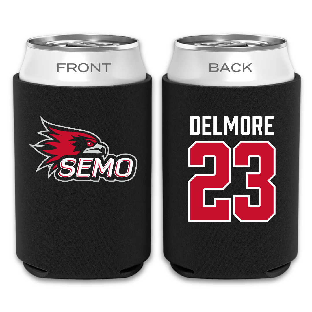 Southeast Missouri State University Football Black Can Cooler - #23 DJ Delmore