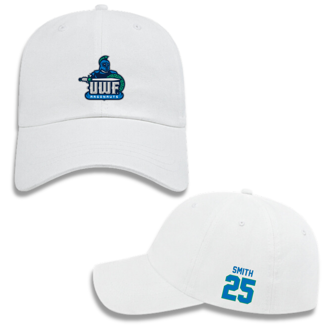 University of West Florida Soccer (W) White Hat - #25 Emily Smith