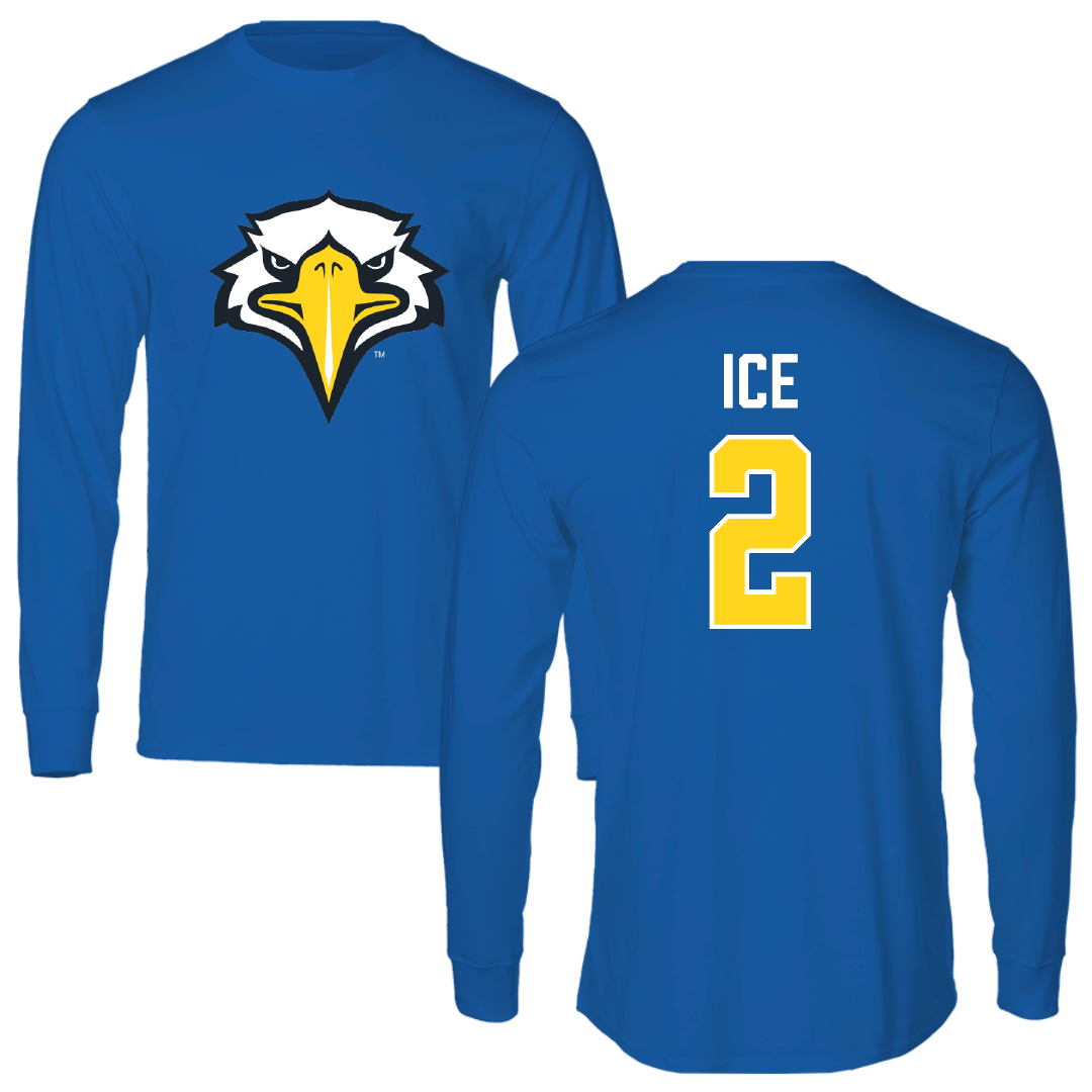 Morehead State University Football Blue Long Sleeve - #2 Anthony Ice