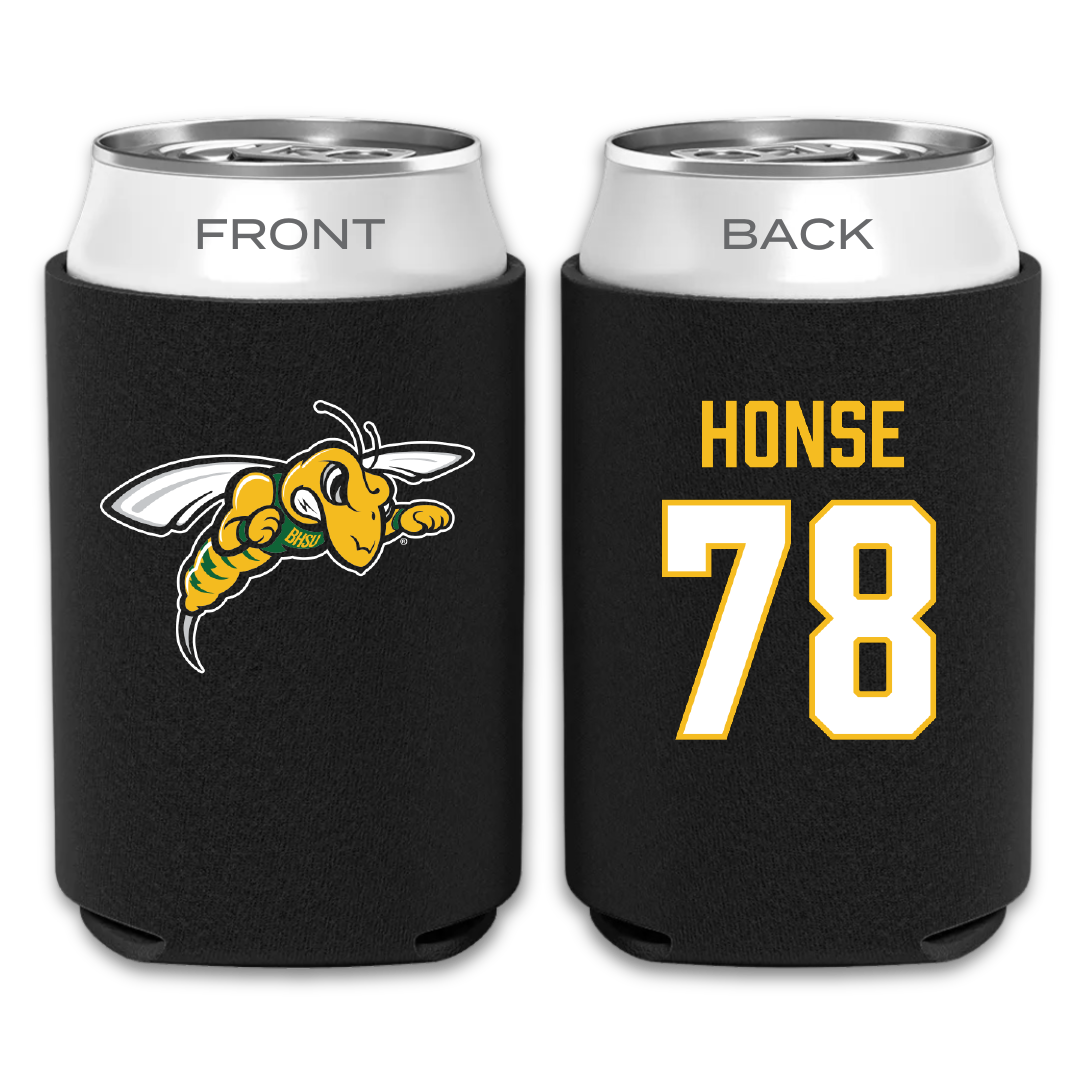 Black Hills State University Softball Black Can Cooler - #78 Sophia Honse