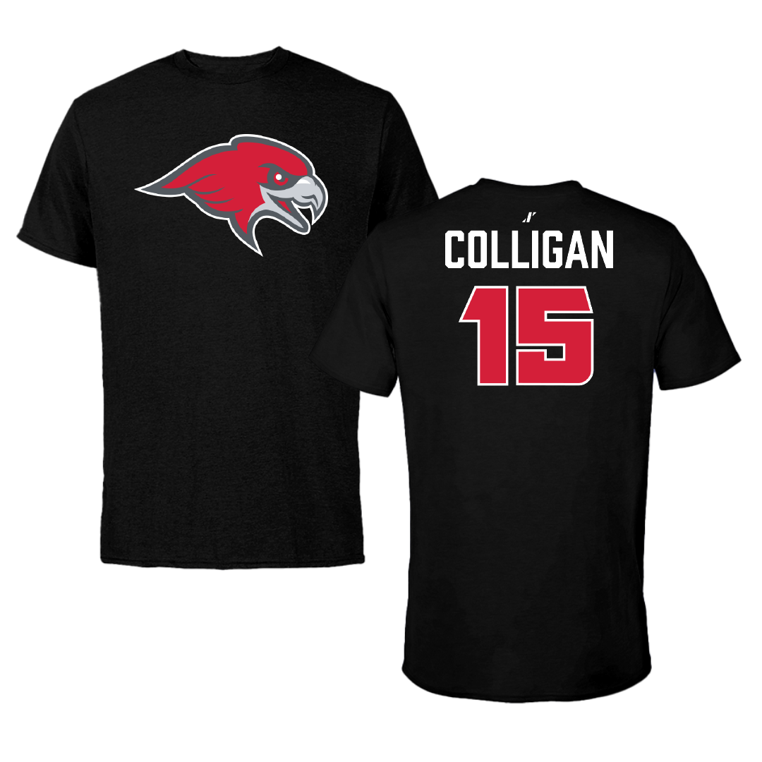 Montclair State University Softball Black Tee - #15 Molly Colligan