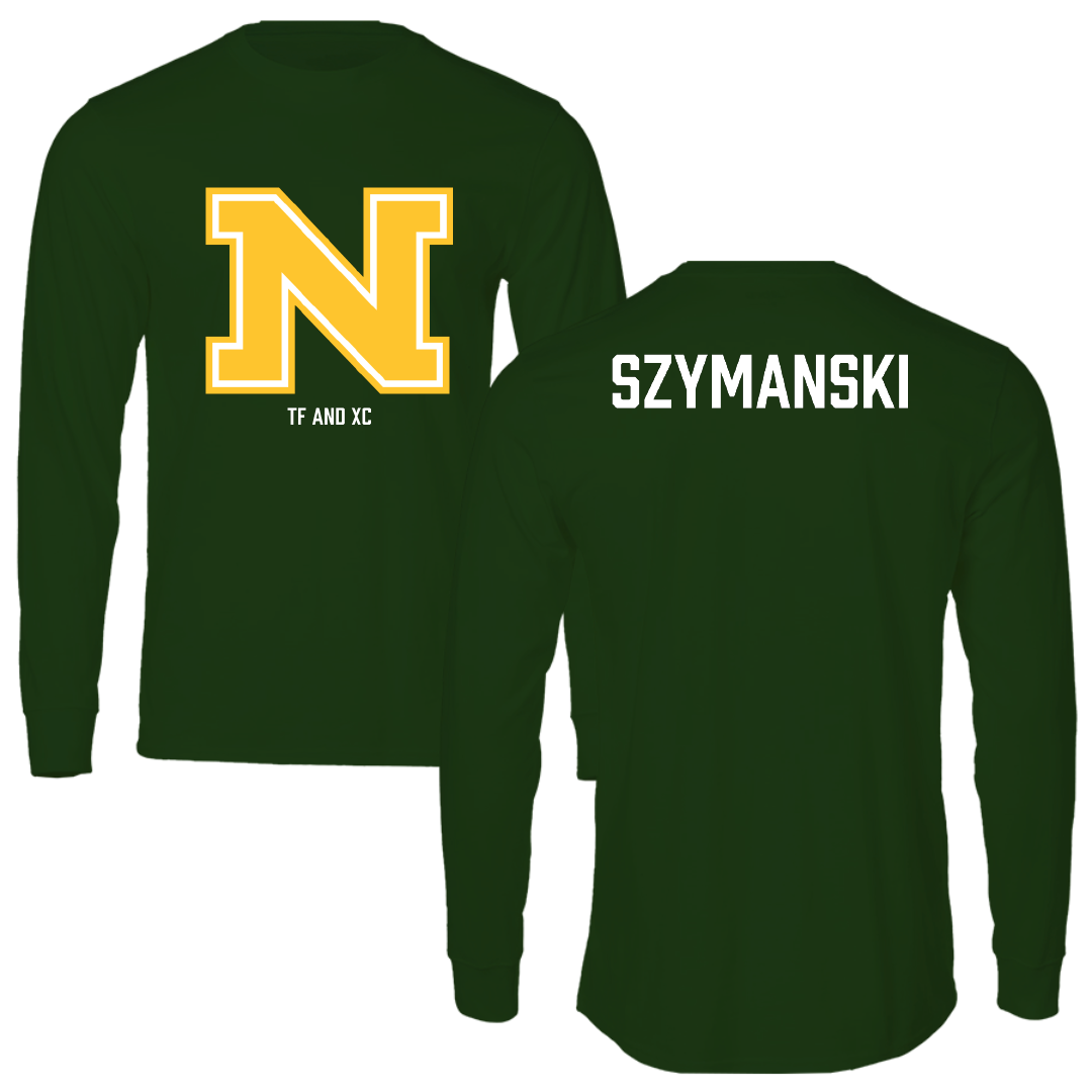 Northern Michigan University TF and XC Forest Green Long Sleeve - Madi Szymanski