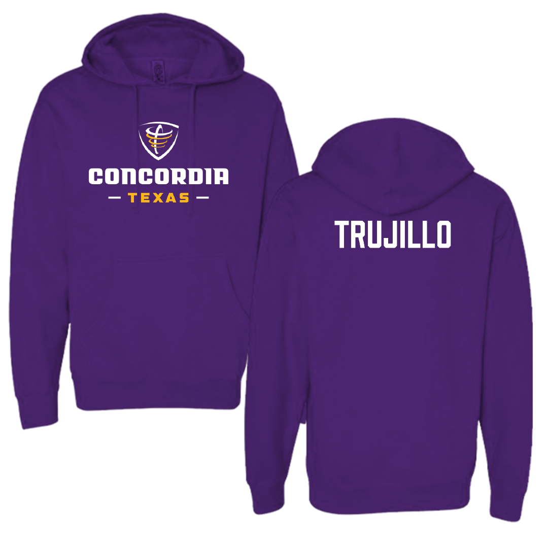 Concordia University (Texas) Golf (W) Purple Hoodie - Reese Trujillo