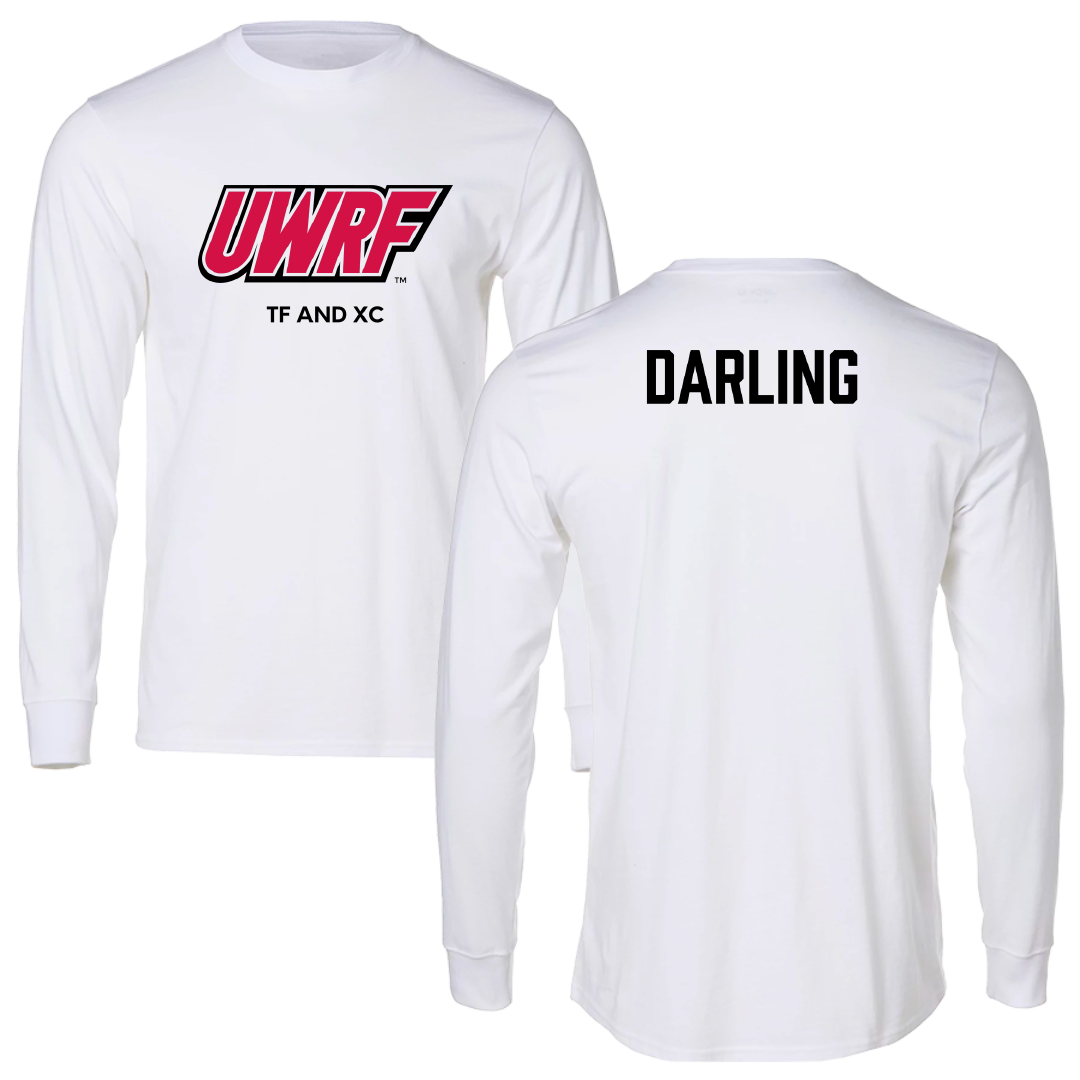 University of Wisconsin-River Falls TF and XC White Long Sleeve - Cole Darling