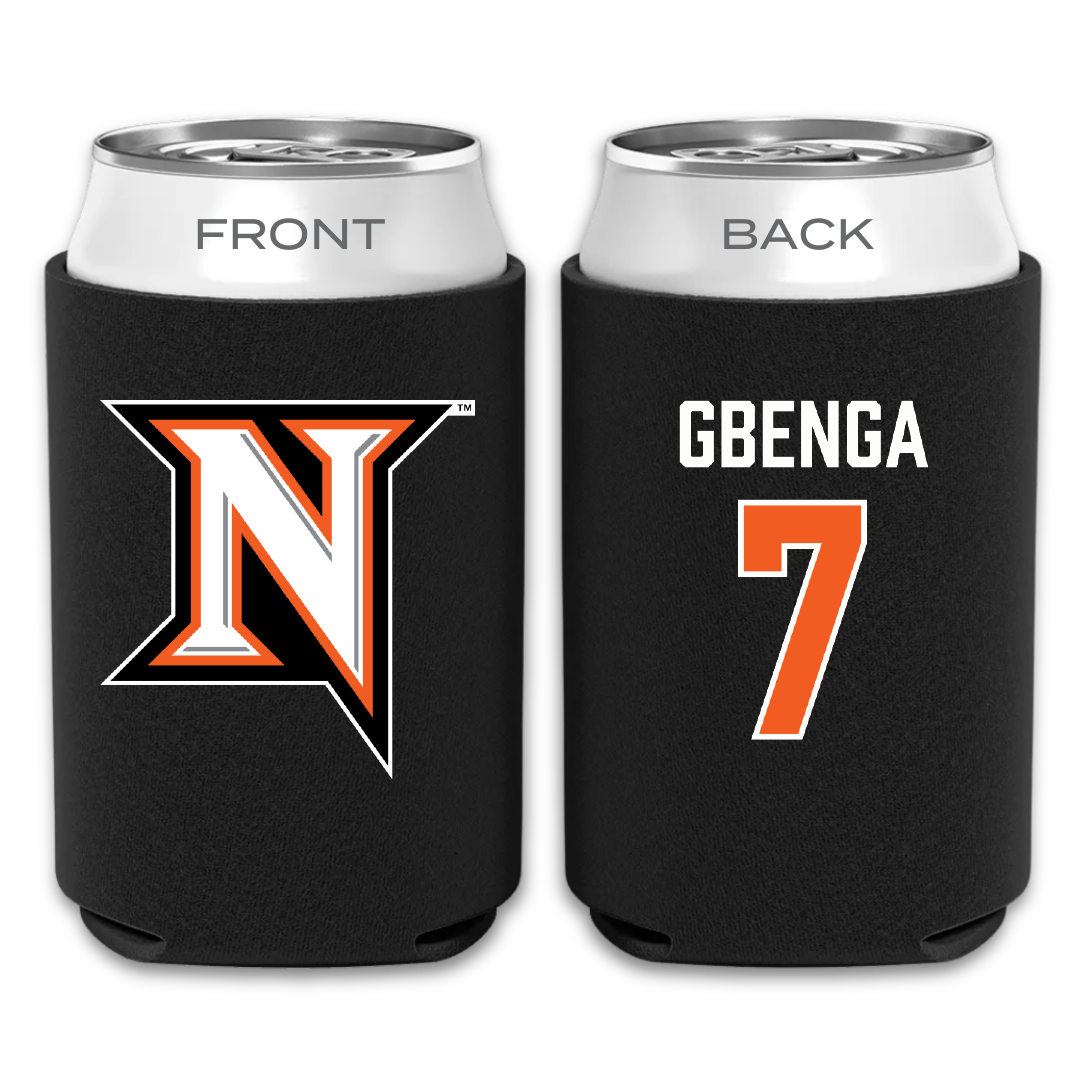Northampton Community College Soccer (M) Black Can Cooler - #7 Joseph Gbenga