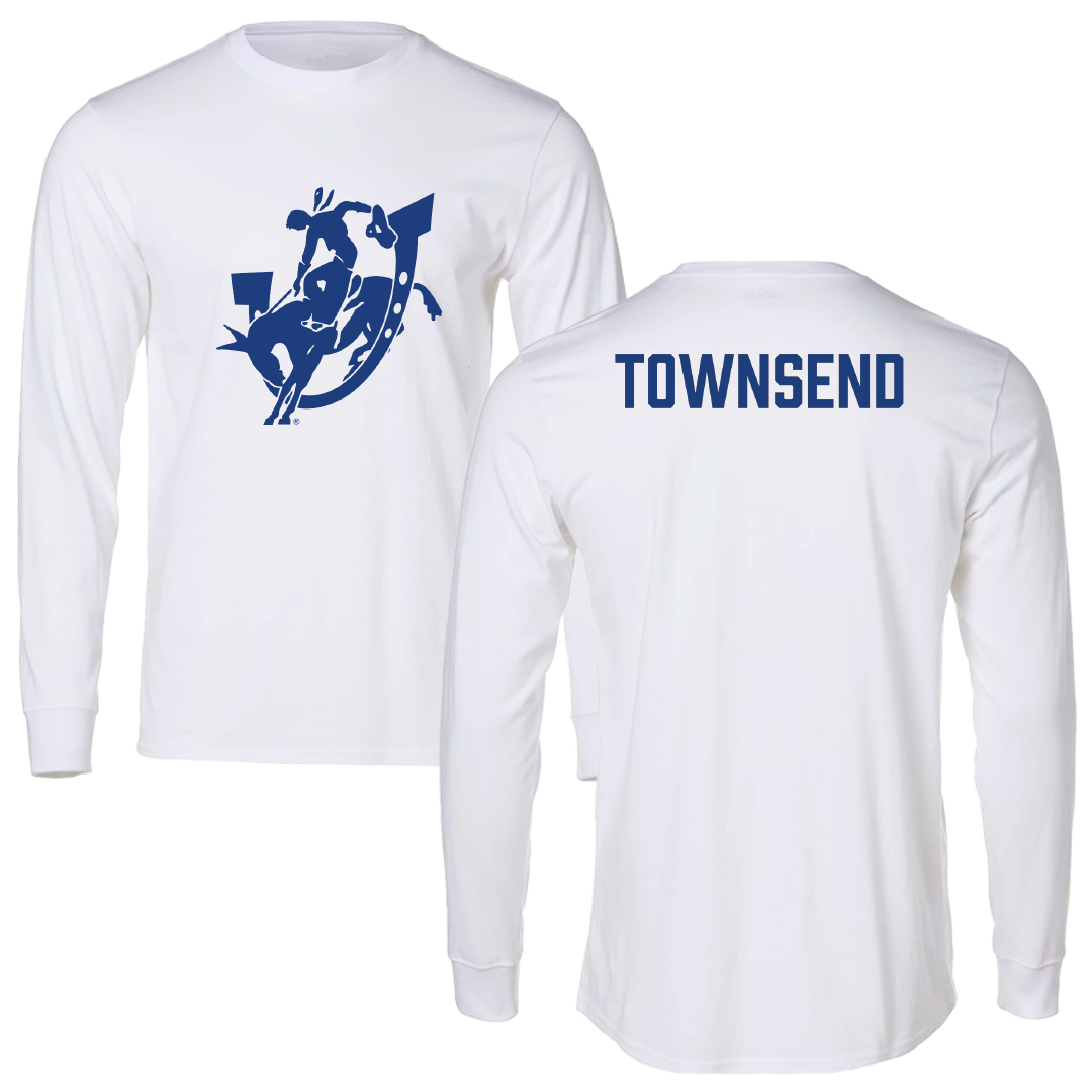 Southern Arkansas University TF and XC White Long Sleeve - Tyrese Townsend