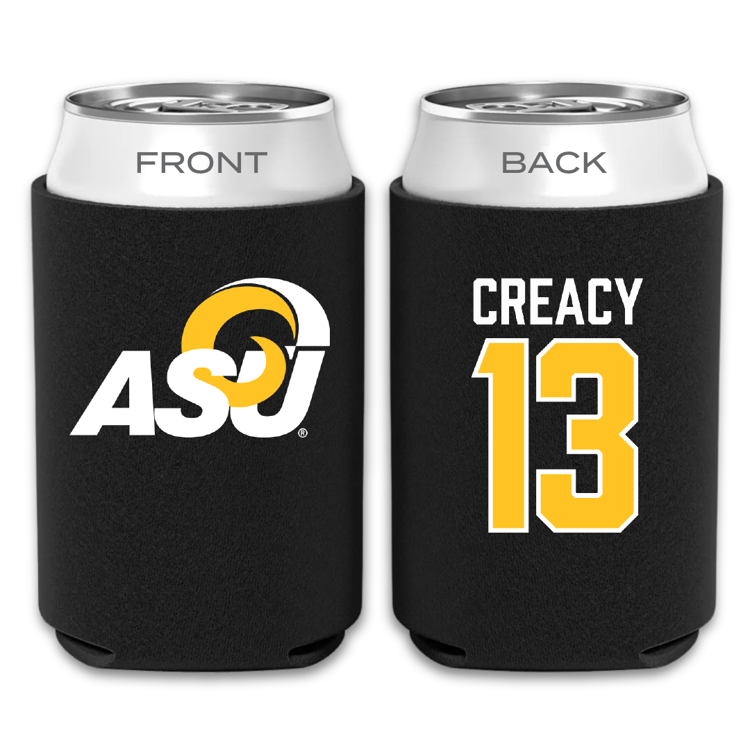 Angelo State University Volleyball Black Can Cooler - #13 Amelia Creacy
