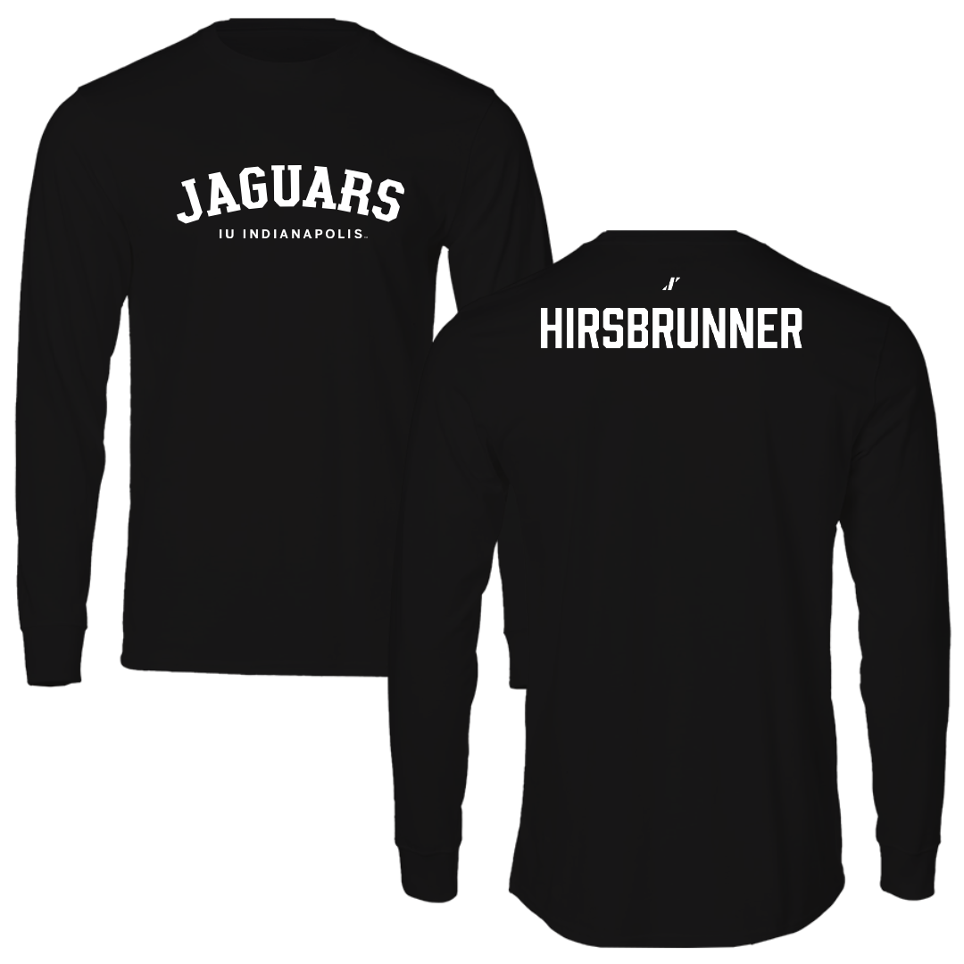 Indiana University Indianapolis Swimming & Diving Black Long Sleeve - Addy Hirsbrunner