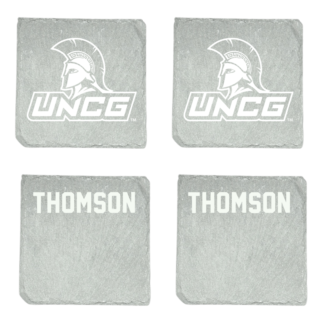 UNC Greensboro Tennis (W) Stone Coaster (4 Pack)  - Lauren Thomson