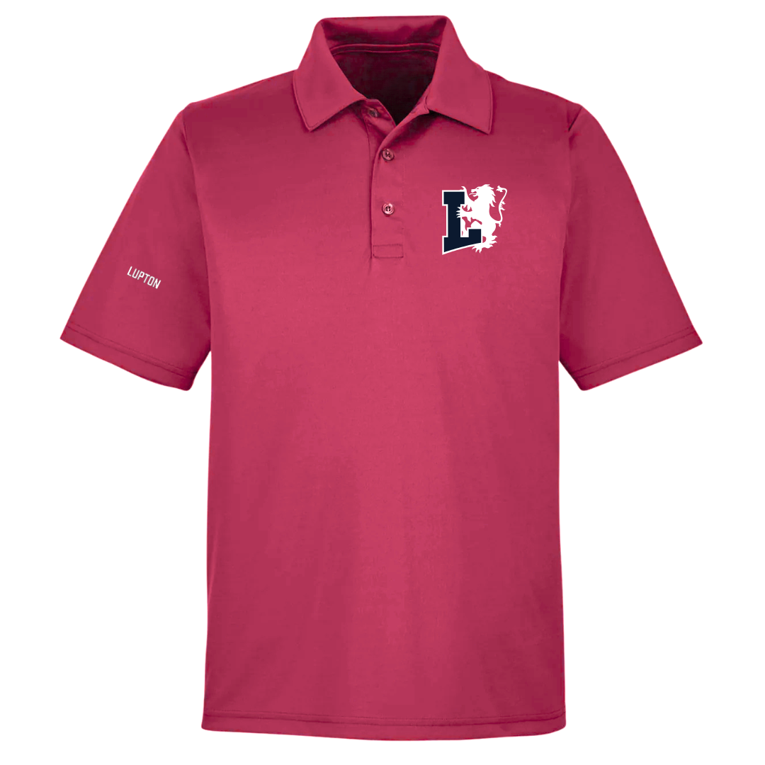 Lyon College Wrestling (M) Cardinal Polo - Eli Lupton