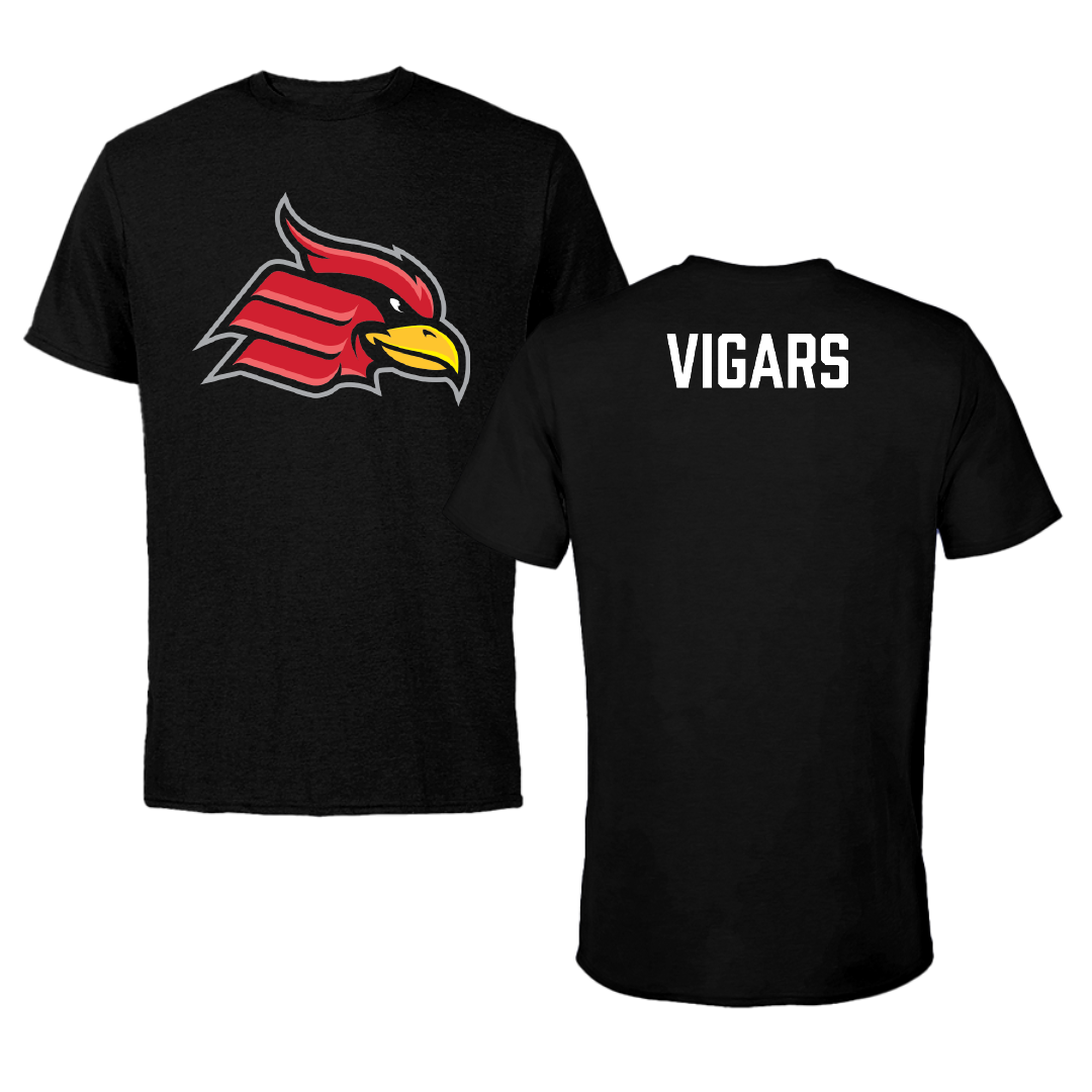 Wheeling University TF and XC Black Tee - Kristopher Vigars