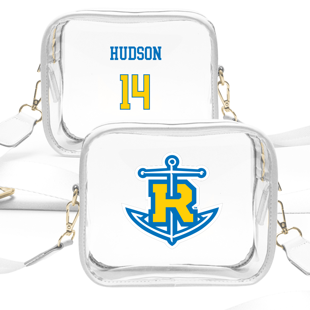 Rollins College Lacrosse (W) White Clear Stadium Bag - #14 Delaney Hudson