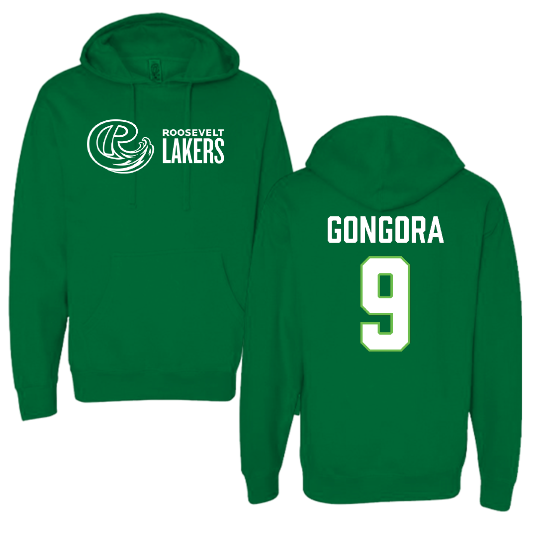 Roosevelt University Soccer Green Hoodie - #9 Mayte Gongora
