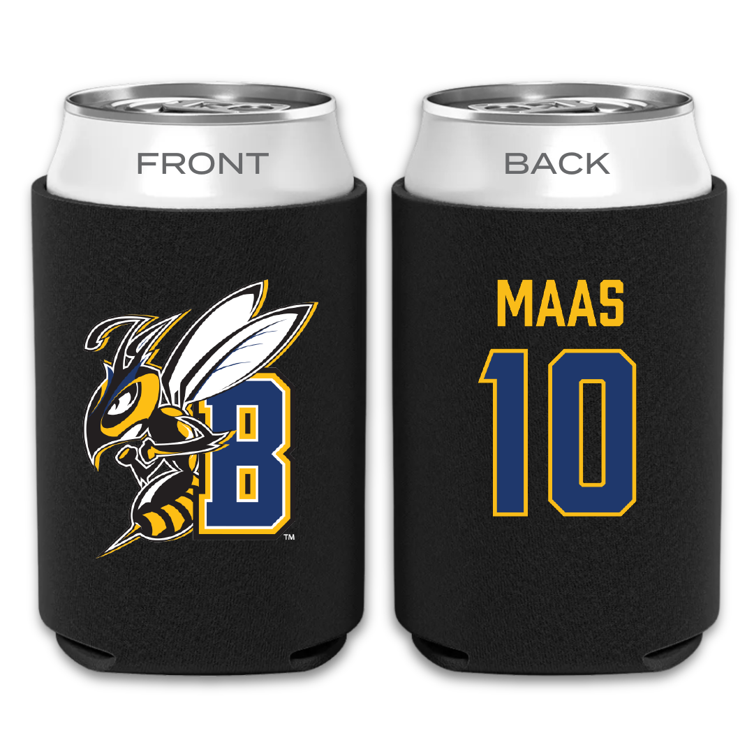 Montana State University Billings Soccer Black Can Cooler - #10 Jamie Maas