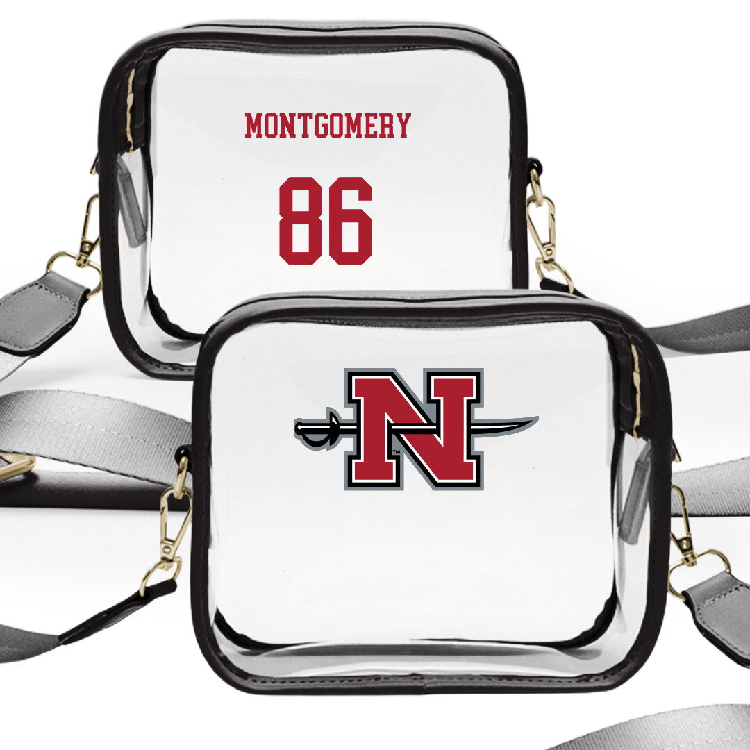 Nicholls State University Football Black Clear Stadium Bag - #86 Ty Montgomery